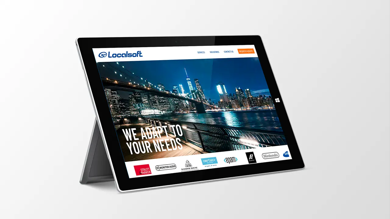 Localsoft Website Design