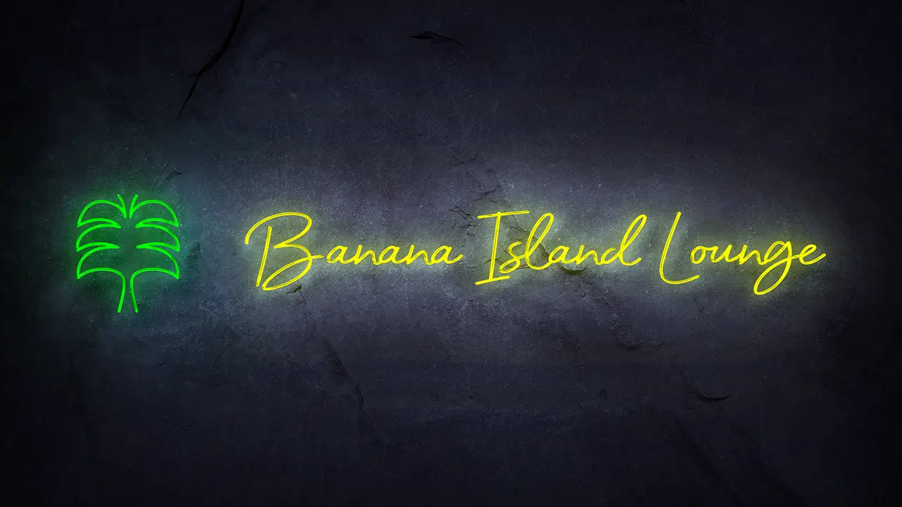 Banana Island Lounge Logo Design London