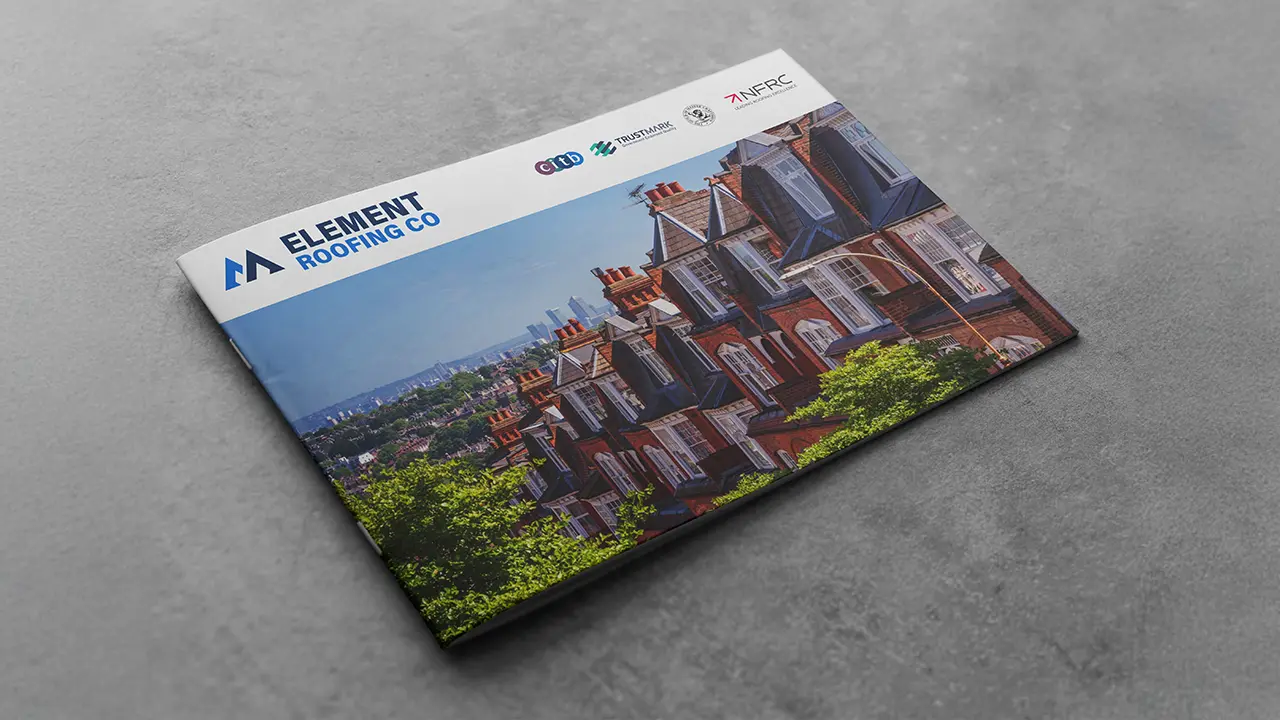 Element Roofing Brochure Design