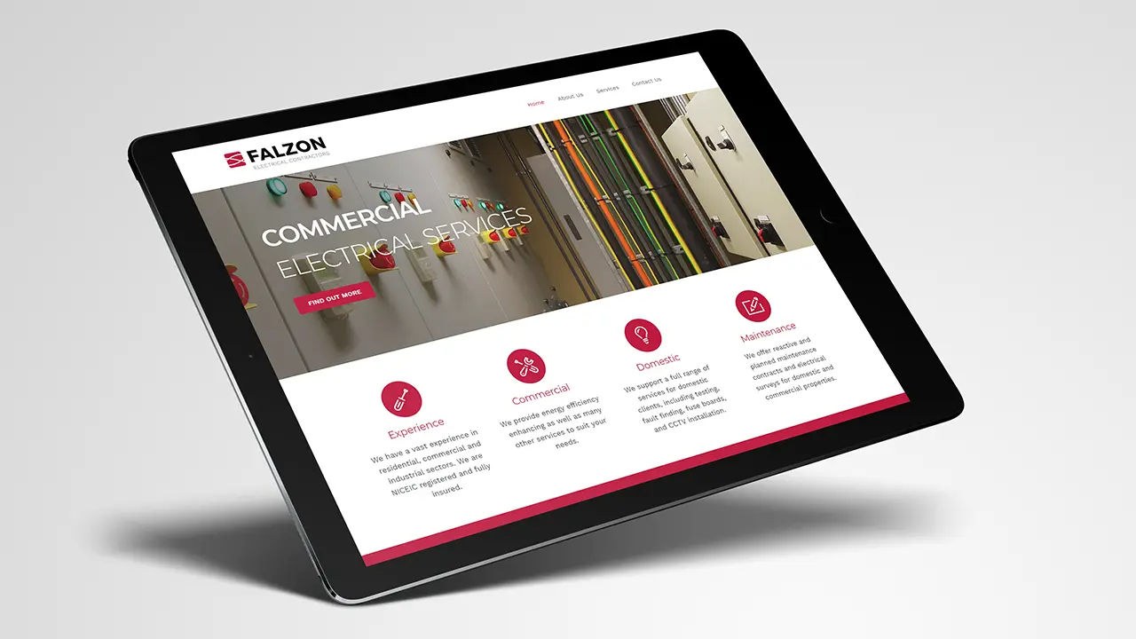 Falzon Electrical Web Design Essex