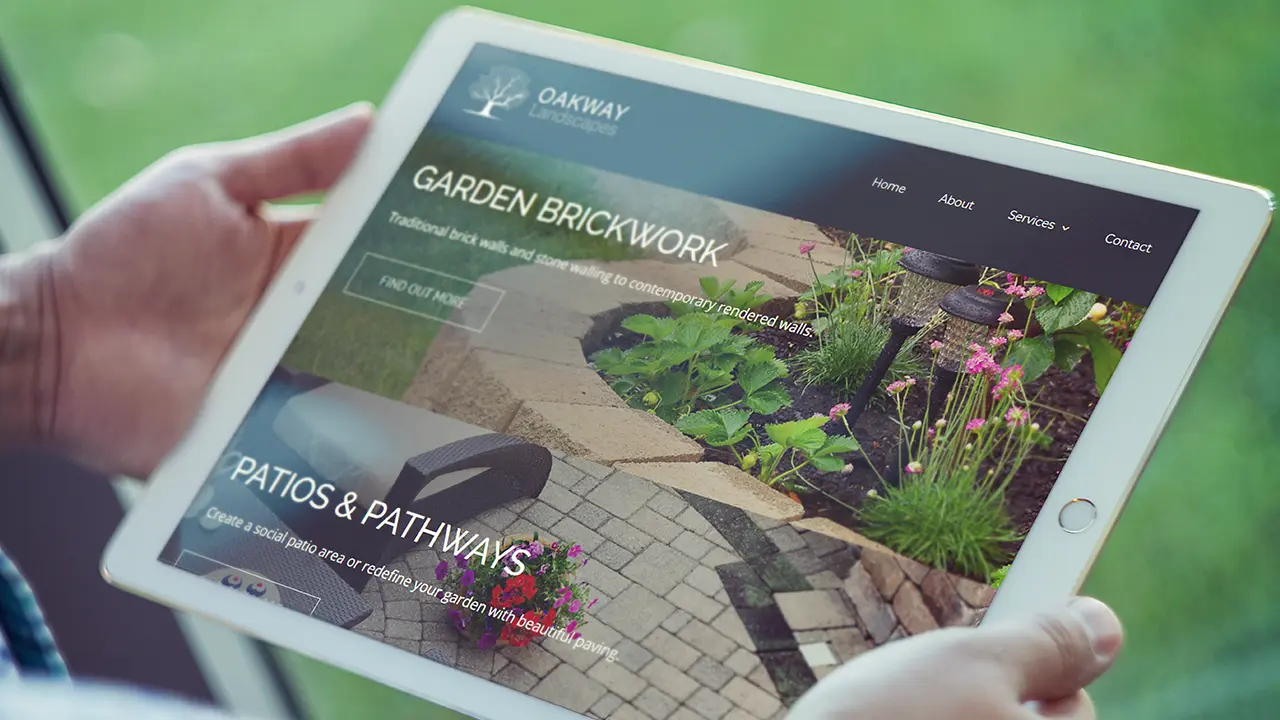 Oakway Landscapes Web Design Orpington