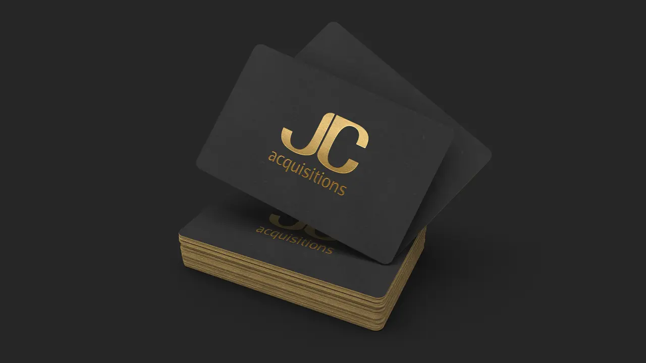 JC Acquisitions Business Card Design Orpington